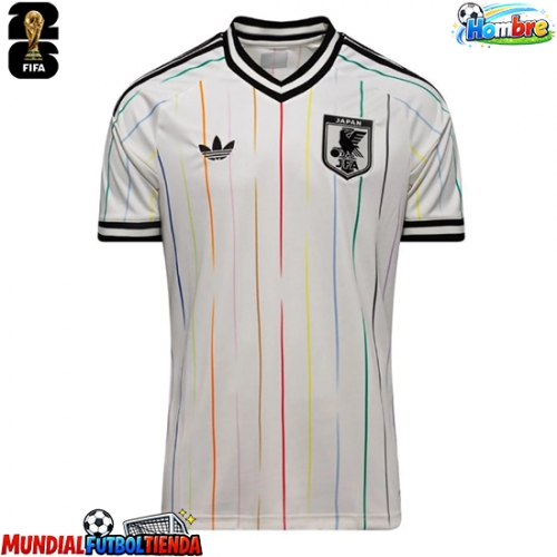 Camiseta Japón Segunda Equipación Replica Mundial 2026 mangas cortas